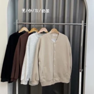 棉質棒球外套