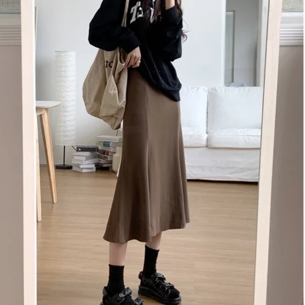 飄逸魚尾半身裙