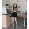 高腰半身裙