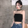 心機注目🌶️性感美背露鎖骨掛脖吊帶背心