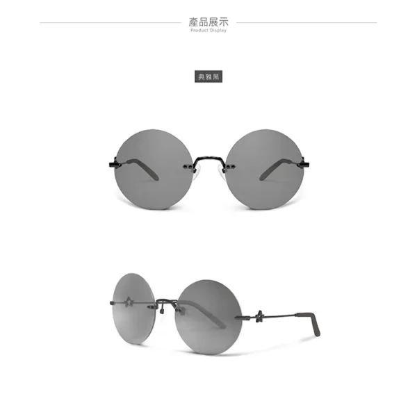 ZWIESEL GLAS 德國水晶杯『意大利珠寶』Siraya 太陽眼鏡 圓框 修飾 潮流 小臉 水銀鏡片 德國蔡司 意大利製造 SOLO 鏡框