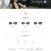 Siraya 西拉雅『意大利珠寶』 太陽眼鏡 無框 經典 漸層 修飾 時尚 潮流 奢華 小臉 V臉 德國蔡司 典雅 施華洛世奇水晶 MATUA 鏡框