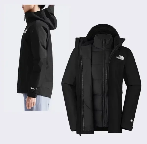 The North Face 北面女 GORE-TEX 防風防水透氣二件式連帽外套