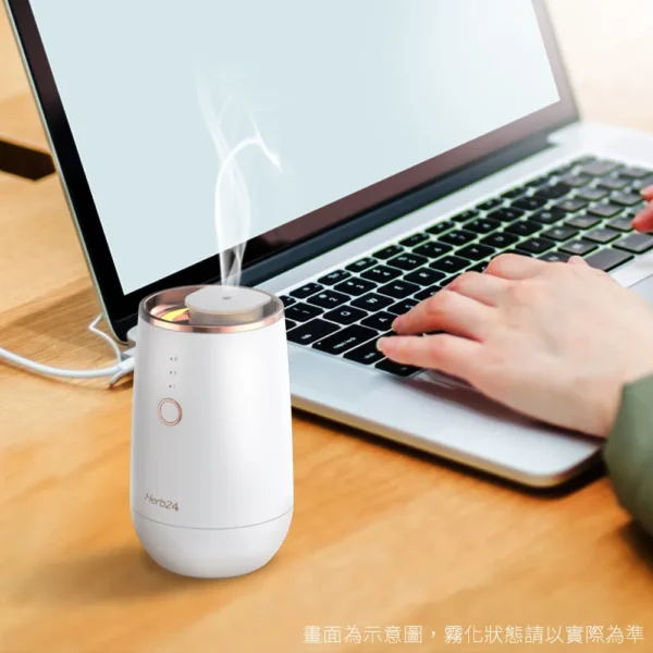l000003_1701770709 Herb24 草本24晨霧純精油擴香儀II (8件人氣精油特惠組)